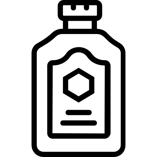 whiskey Basic Miscellany Lineal icon