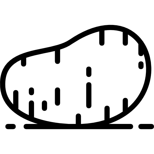 patata Basic Miscellany Lineal icono