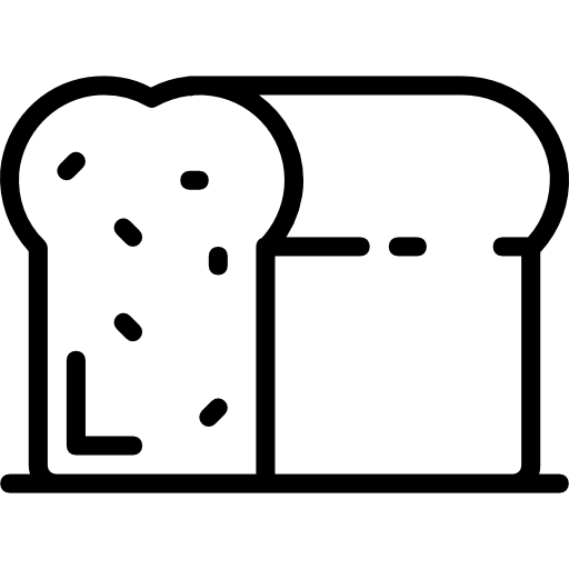 Bread Basic Miscellany Lineal icon