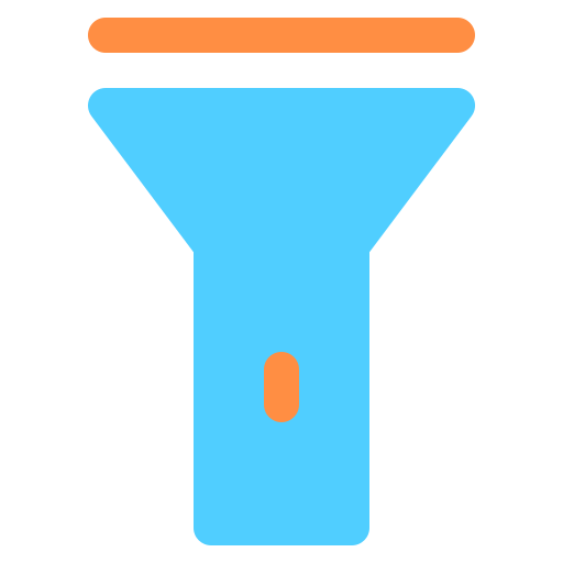 taschenlampe Generic Flat icon
