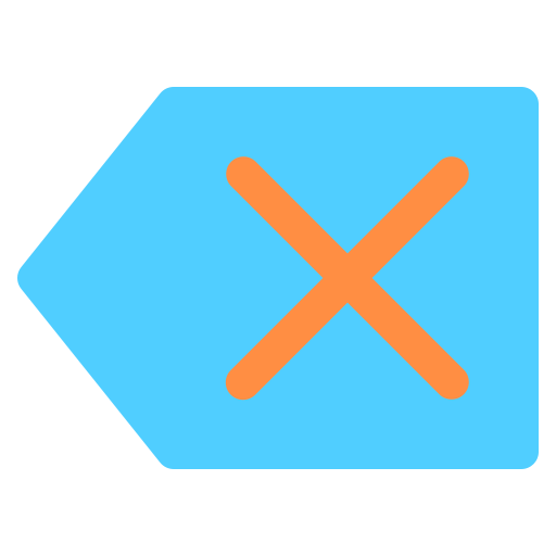バックスペース Generic Flat icon