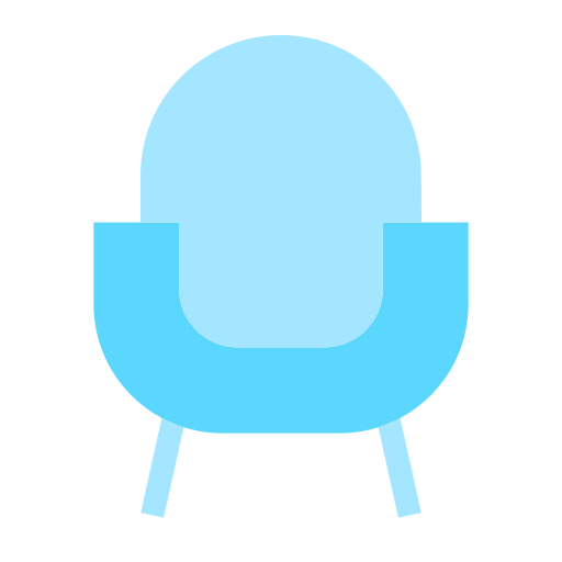 アームチェア Generic Flat icon