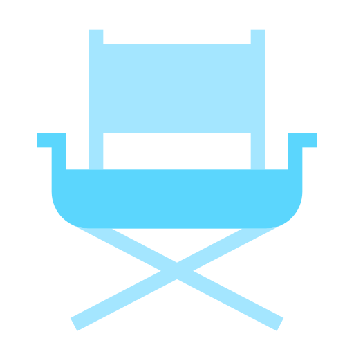Directors chair Generic Flat icon