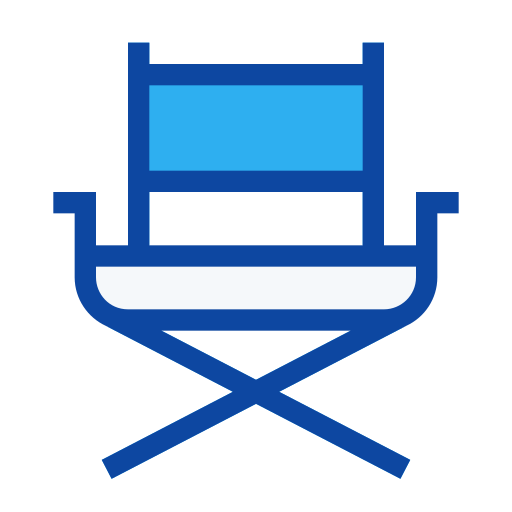 krzesło dyrektorów Generic Outline Color ikona