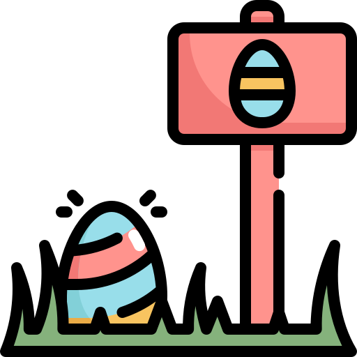 caccia alle uova Generic Outline Color icona