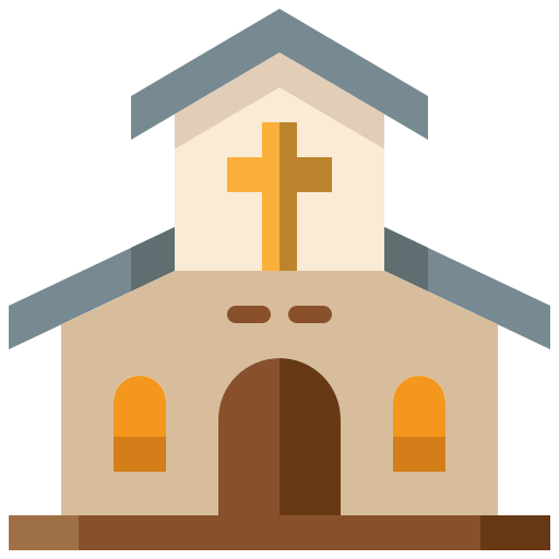 kerk Generic Flat icoon