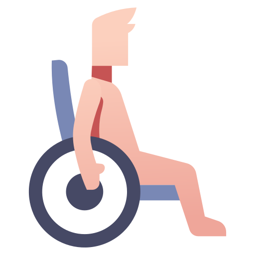 disabilità MaxIcons Gradient icona