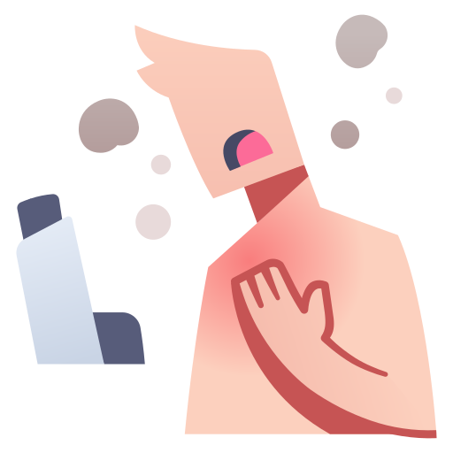 asthma MaxIcons Gradient icon