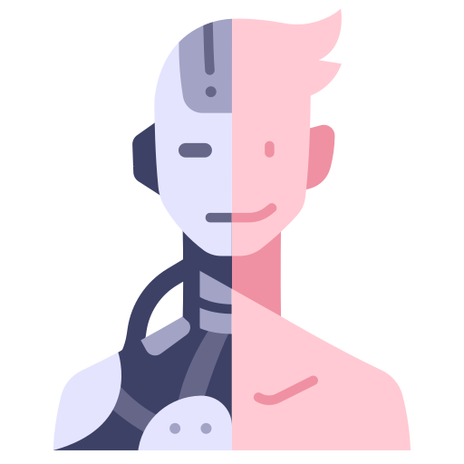 Cyborg MaxIcons Flat icon