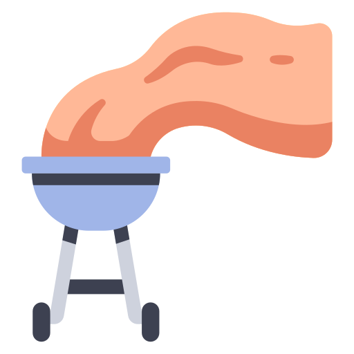 Grill MaxIcons Gradient icon