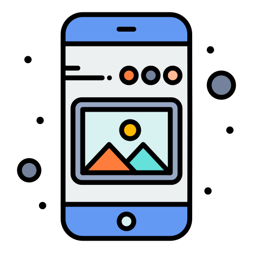 Мобильный Flatart Icons Lineal Color иконка