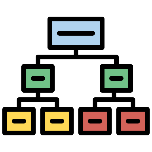 diagram Generic Outline Color ikona