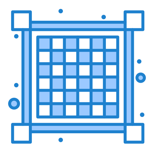 Grid Generic Blue icon