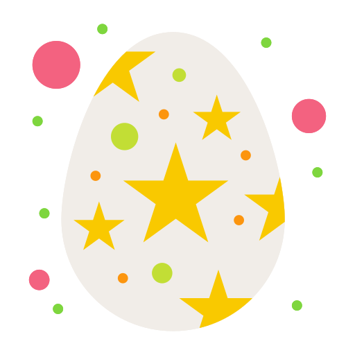 Easter egg Flatart Icons Flat icon