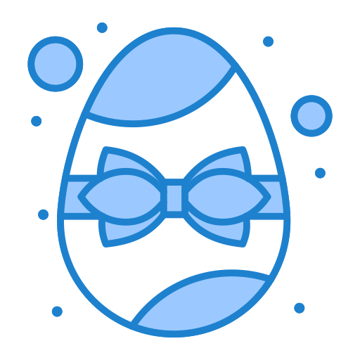 huevo de pascua Generic Blue icono