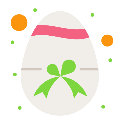 huevo de pascua Flatart Icons Flat icono
