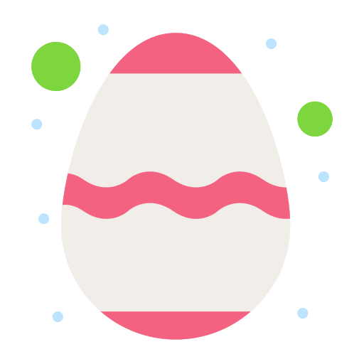 Easter egg Flatart Icons Flat icon