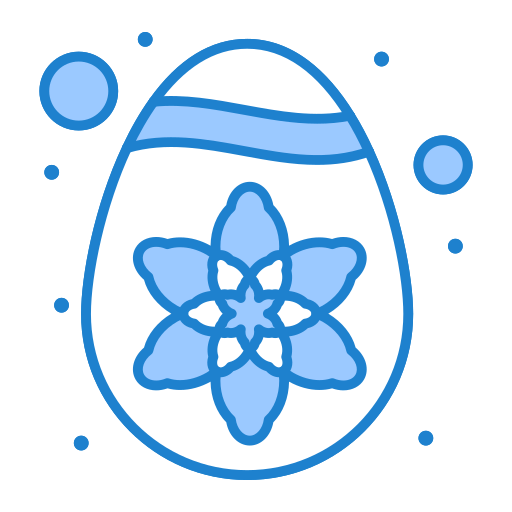 пасхальное яйцо Generic Blue иконка