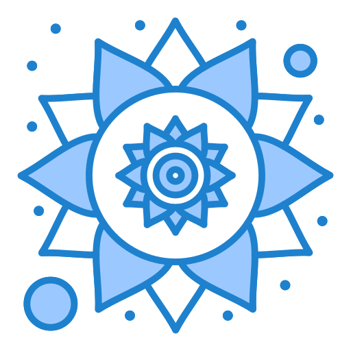 Rangoli Generic Blue icon