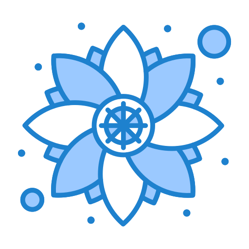 Rangoli Generic Blue icon