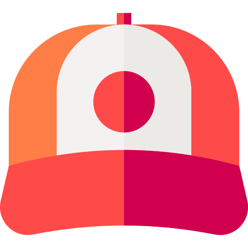 gorra de beisbol Basic Straight Flat icono
