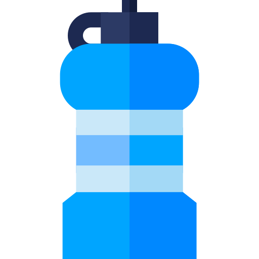 botella Basic Straight Flat icono