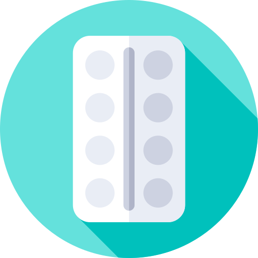 tabletten Flat Circular Flat icon