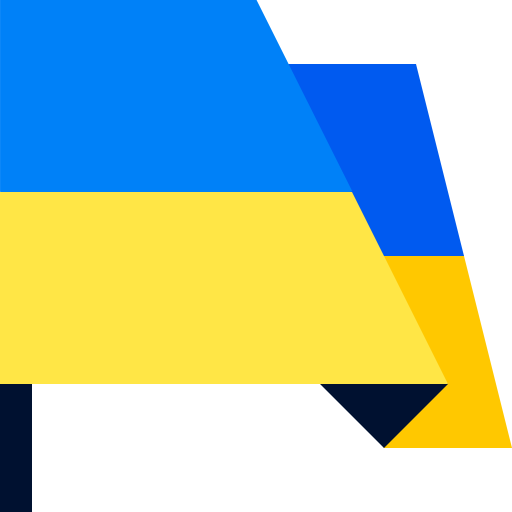 ucrânia Generic Flags Ícone
