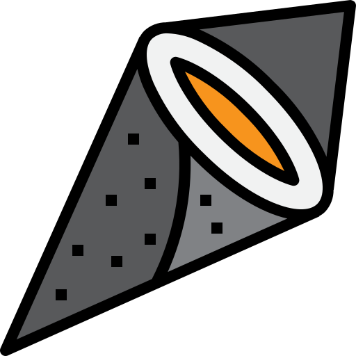 Sushi roll Generic Outline Color icon