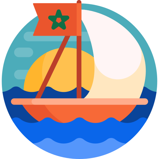 schiff Detailed Flat Circular Flat icon