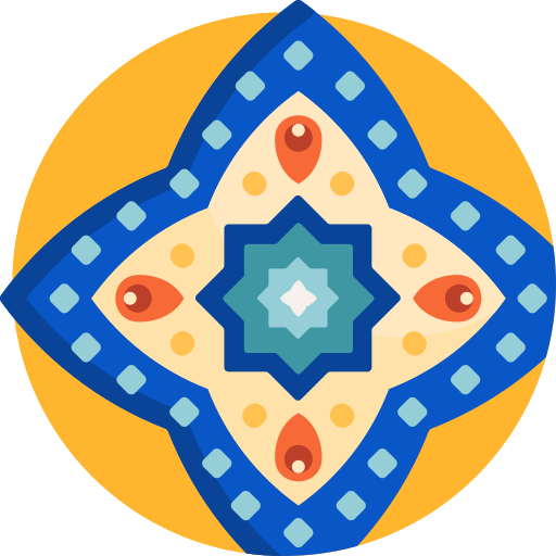 marokański Detailed Flat Circular Flat ikona