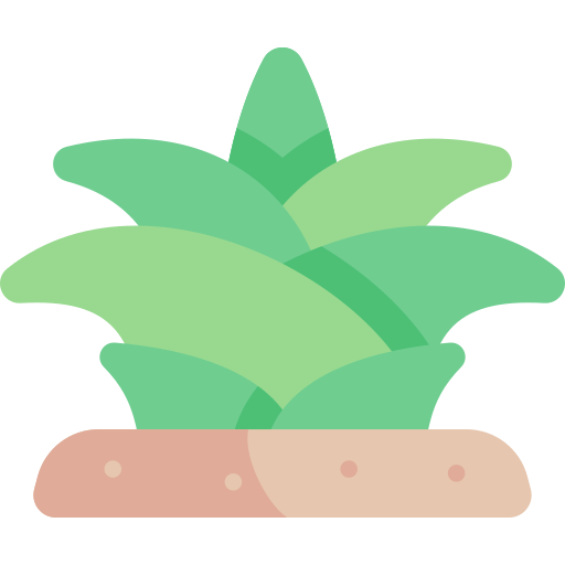 agave Kawaii Flat Icône