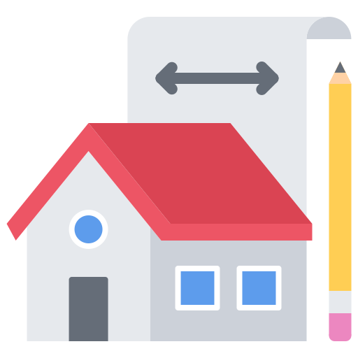 Architect Coloring Flat icon