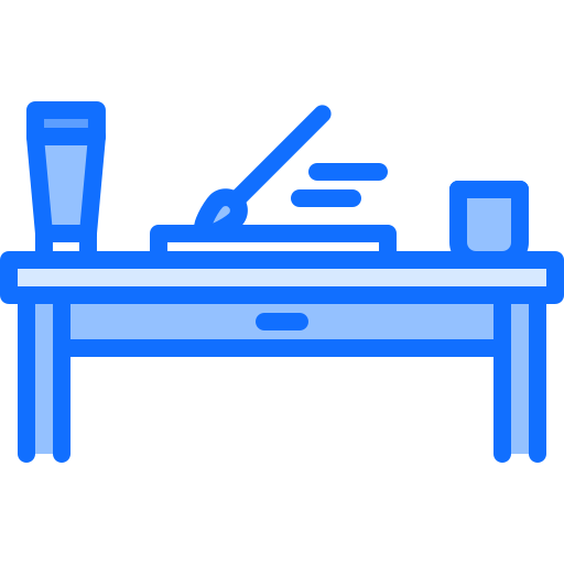 Table Coloring Blue icon