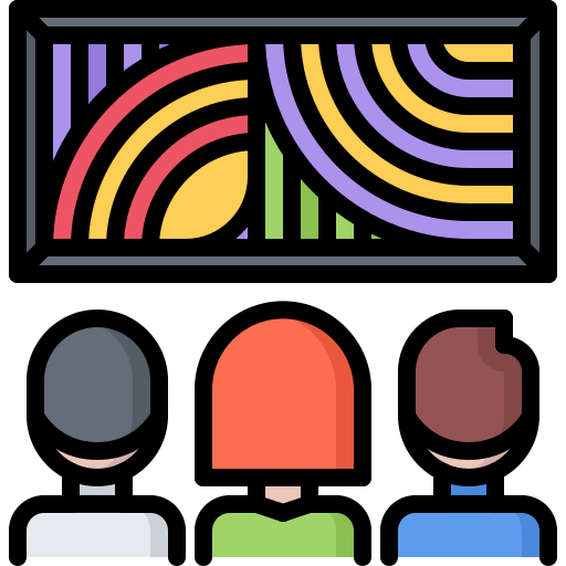 Museum Coloring Color icon