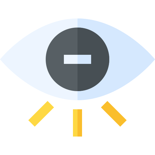 occhi Basic Straight Flat icona