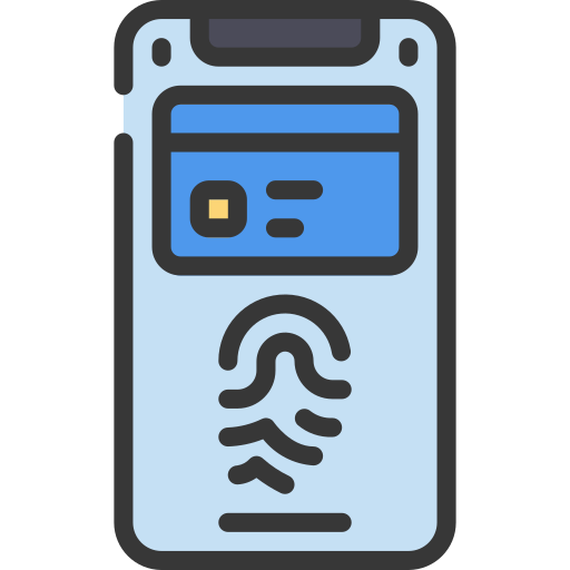 Finger print Juicy Fish Soft-fill icon
