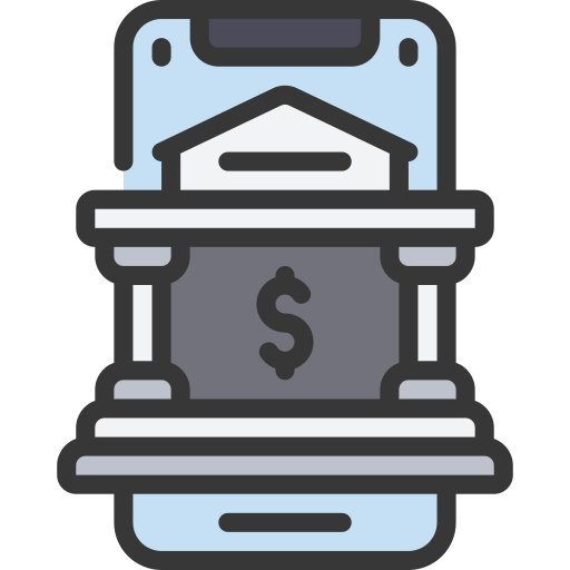 mobile banking Juicy Fish Soft-fill icon