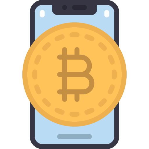 Bitcoin Juicy Fish Flat icon