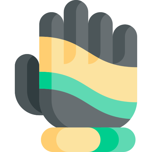 handschuhe Kawaii Flat icon