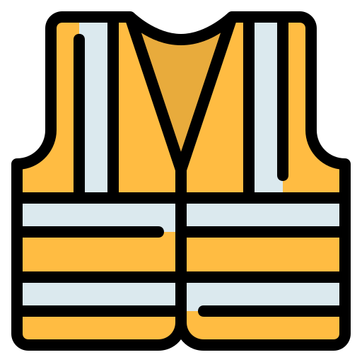 Vest Generic Outline Color icon