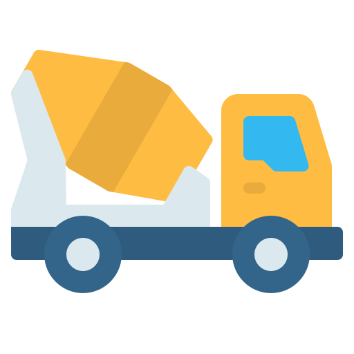 Concrete mixer Generic Flat icon