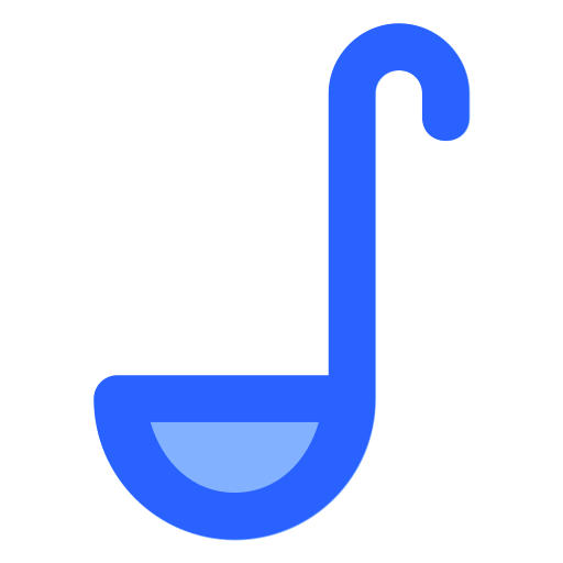 soeplepel Generic Blue icoon