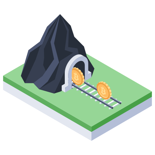 bitcoin meins Generic Isometric icon