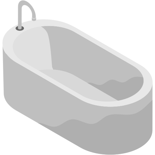 Bath tub Generic Isometric icon