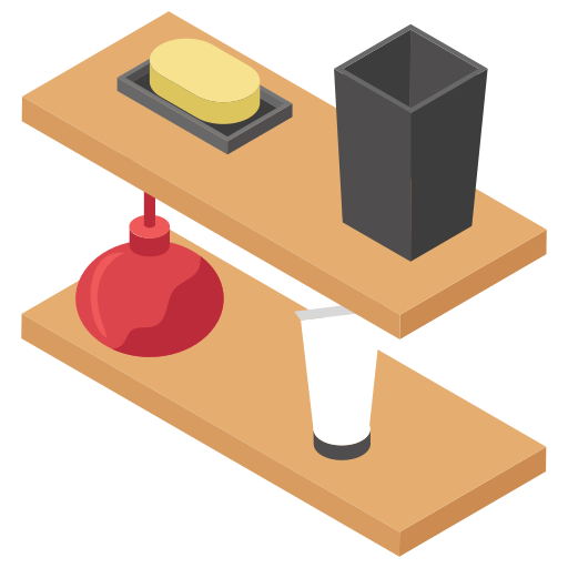 세면 용품 Generic Isometric icon