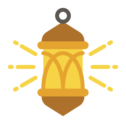 decoración de la lámpara Generic Flat icono
