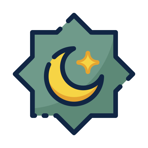 muslim Generic Outline Color icon