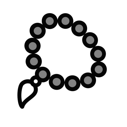 구슬 Generic Grey icon