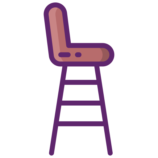 silla Flaticons Lineal Color icono